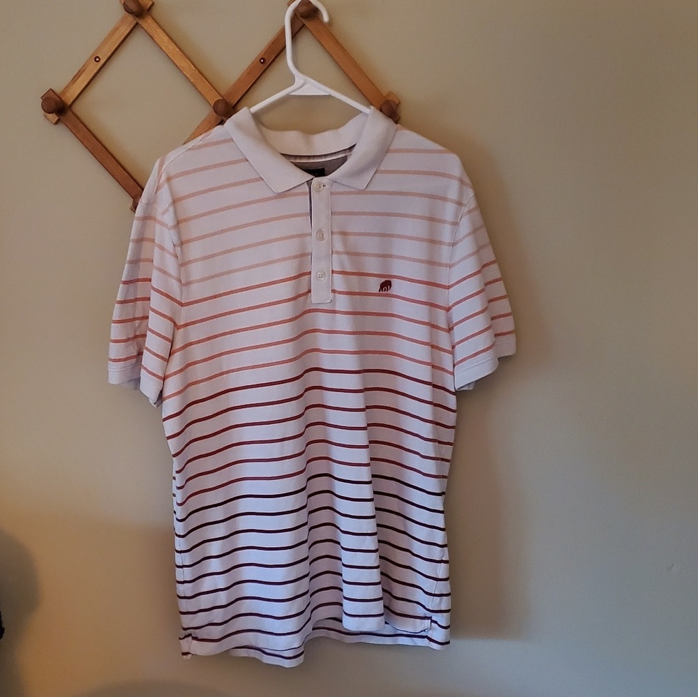 XL Banana Republic striped Polo